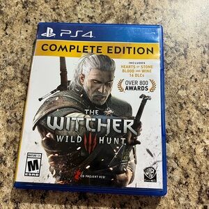 The Witcher wild hunt ps4